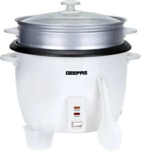 Geepas 2.2L Automatic Rice Cooker In UAE