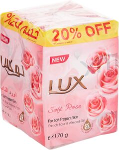 Lux Soft Touch 170g Bar Soap (6-Pack)