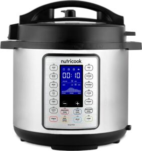 Nutricook Smart Pot - 10 In 1 Instant Electric Pressure Cook System In UAE