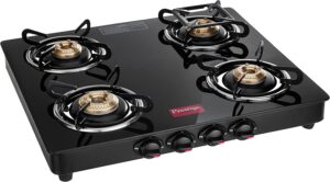 Prestige Marvel Glass 4 Burner Gas Stove