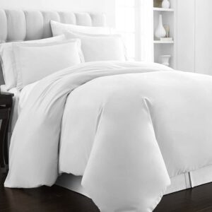 Pizuna Cotton White Duvet Cover Set In Abu Dhabi