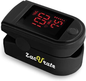 Zacurate Portable Fingertip Pulse Oximeter In Abu Dhabi