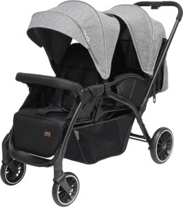 MOON Dois Twin Stroller - A Convenient and Versatile Double UAE Stroller