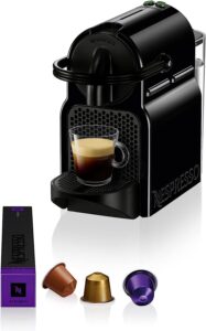 NESPRESSO Inissia Black Coffee Machine In Ajman