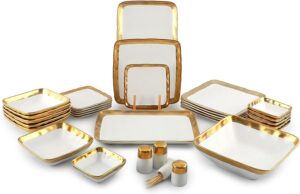 Life Smile 30-Piece Porcelain Dinner Sets In Abu Dhabi