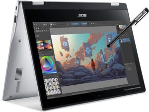 Acer Spin 311 3H 2-in-1 Touchscreen Chromebook Laptop Under 1000 AED