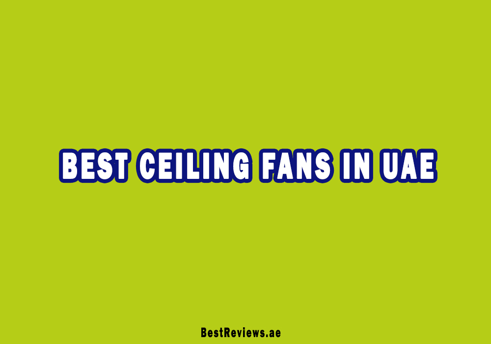 Best Ceiling Fans In UAE